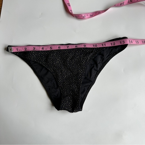 Onia Black Bikini Bottom with Gold Dots Size S - Picture 9 of 9